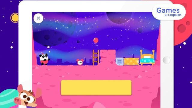 PLANETS GAME: Lucky Sleepwalker ?⏰ Games for Kids | Lingokids Games смотреть онлайн
