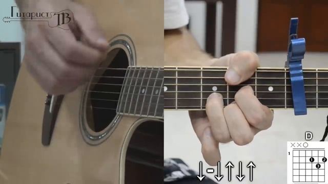 Imagine Dragons - Radioactive (Видео урок Без Баррэ для начинающих) как играть на гитаре смотреть онлайн