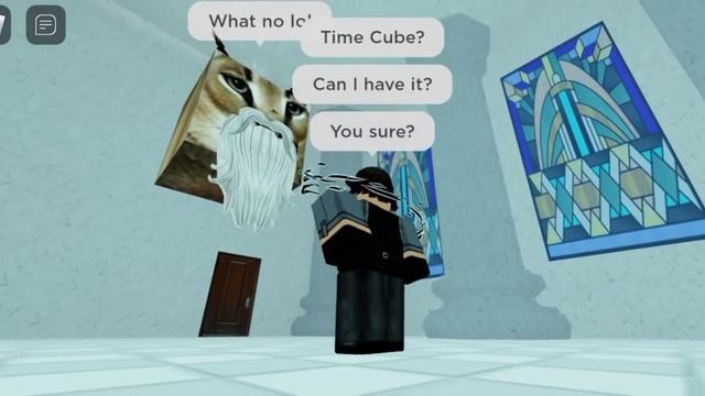 Raise a floppa? [How to get Time Cube] смотреть онлайн