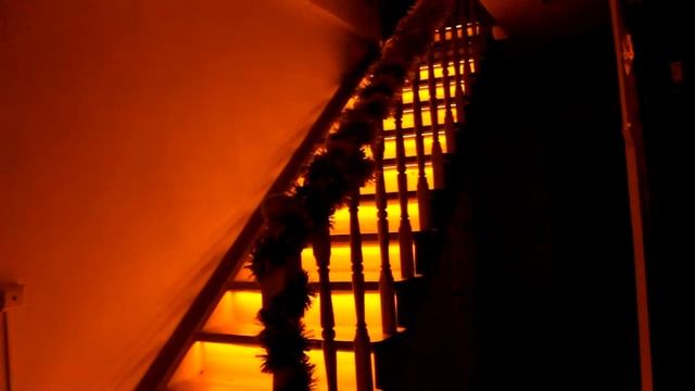 Автоматическая подсветка лестницы. ХМАО г.Югорск смотреть онлайн