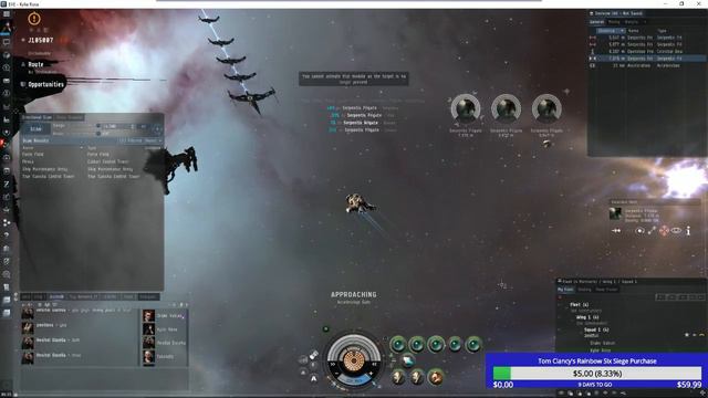 Eve Online Wormhole fight смотреть онлайн