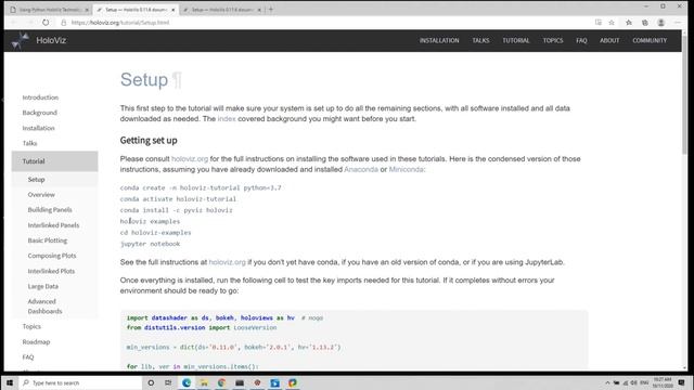 COMBINE 2020 Tutorial : Using Python HoloViz Technologies to Create Interactive Presentations смотреть онлайн