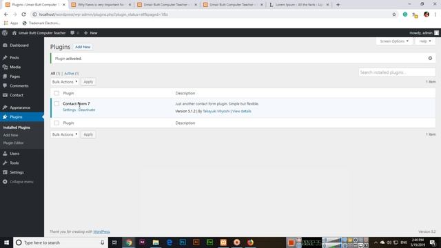 Contact form 7 Plugin - WordPress for Beginners смотреть онлайн