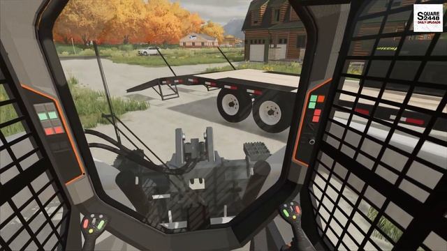 Jackhammering OLD Concrete Patio! | FS22 Landscaping смотреть онлайн