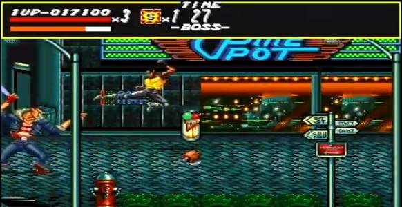 Прохождение игры Streets of Rage (Bare Knuckle) SEGA смотреть онлайн
