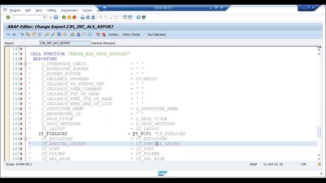 SAP ABAP Interactive ALV Real Time Project смотреть онлайн
