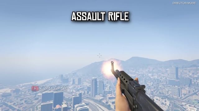 All Weapons & Sounds of GTA Online in 129 Seconds (First Person) смотреть онлайн