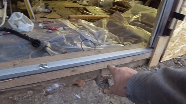 Установка пластиковых дверей .Сам покрасил - сам и поставил ! смотреть онлайн