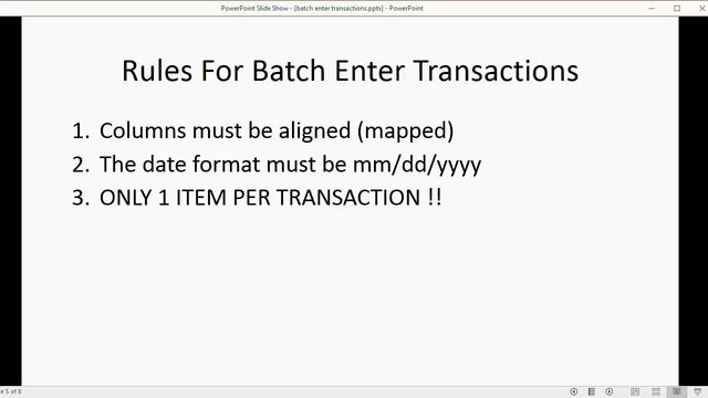How To Batch Import Transactions Into QuickBooks Accountant's Edition смотреть онлайн
