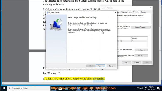 Bitdefender's Tips: clean infections found in System Volume Information. смотреть онлайн