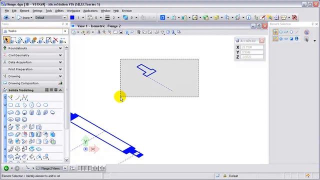 MicroStation 3D solids tutorial смотреть онлайн