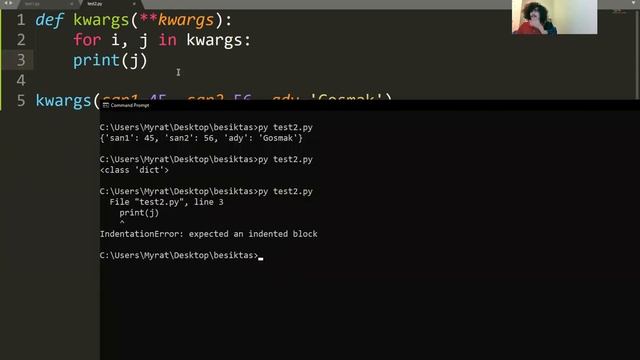 #9 Kwargs | Python v2 смотреть онлайн