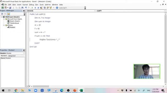 การเขียน VBA เบื้องต้น บน Excel path 03 เรื่อง Msgbox смотреть онлайн