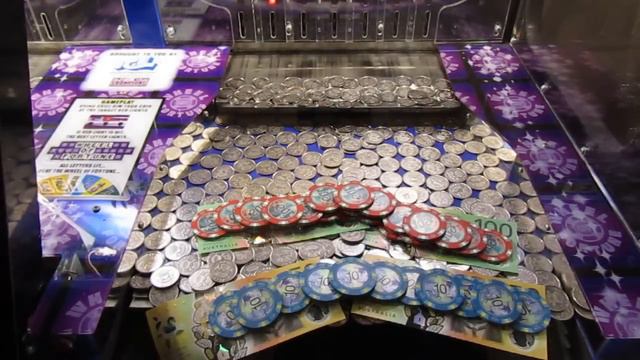 Aussie Coin Pusher EP 525 WOW THAT WAS AMAZING смотреть онлайн