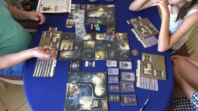 Настольная игра - Massive Darkness часть 1 let's play "Кромешная тьма" смотреть онлайн