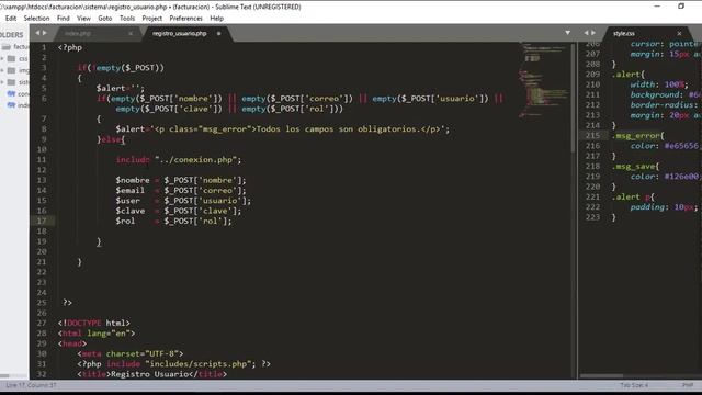 Registro de Usuarios con PHP y MySql - 17 смотреть онлайн