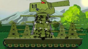 Разрушитель против КВ-44 Мультики про танки