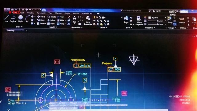 AutoCAD 2D design ?#autocad #design #2d смотреть онлайн