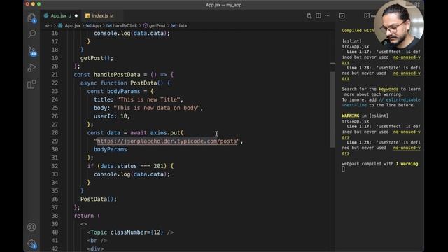 Class - 12: Axios Integration with ReactJs смотреть онлайн