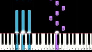 G-Eazy & Halsey - Him & I  (piano tutorial)