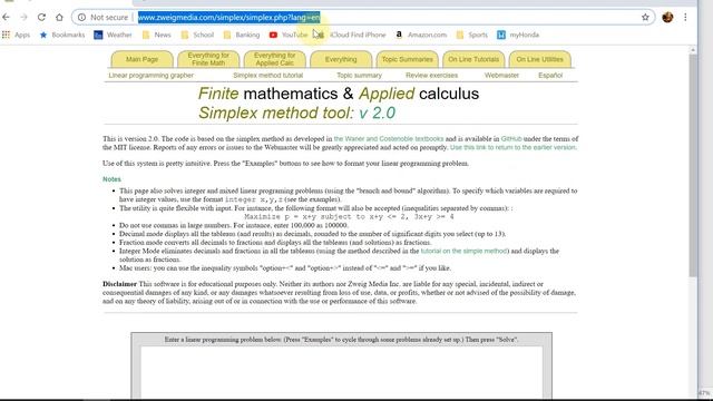 MAT 140 Lecture 14: The Simplex Method смотреть онлайн