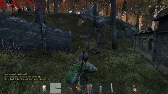 DayZ Standalone - My SKS and disappearing assholes смотреть онлайн