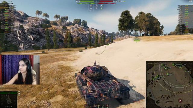 МАРАФОН в World of Tanks. Горят ли девушки в WOT? смотреть онлайн