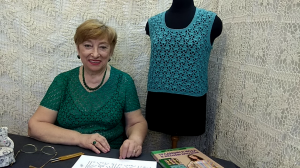 Жилет «Ажурный». Мастер-класс по вязанию крючком от О.С. Литвиной.