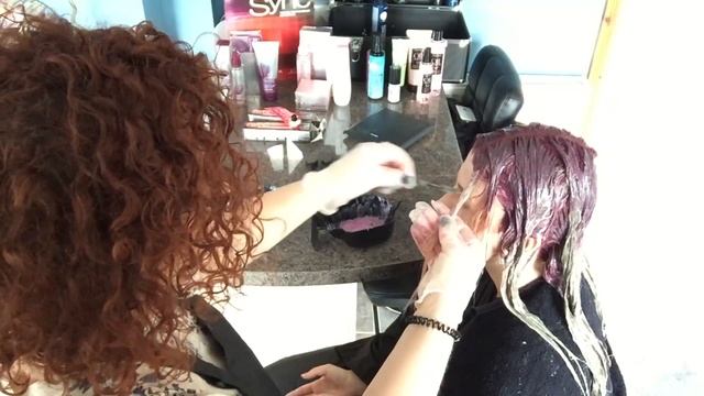 Grunge Hair using Watercolor with Matrix Oil Wonders Volume Rose смотреть онлайн