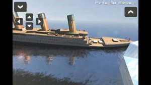 титаник тонет