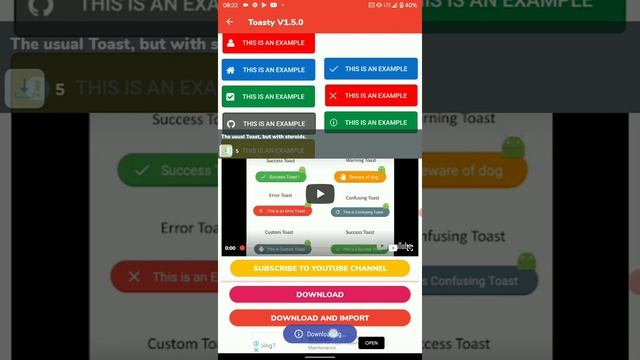 Local Library downloader for Sketchware and Android Studio смотреть онлайн
