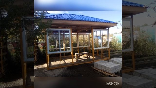 Lumidvor. Беседка из металла своими руками