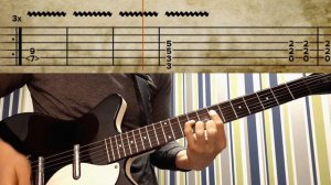 WE WILL ROCK YOU - Queen (Solo Lesson - TABS)