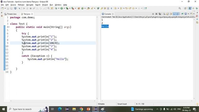 JAVA Tutorial 26 - Exception Handling in Java - Part 2 смотреть онлайн