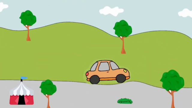 Сar driving through the forest(машинка едет по лесу ) смотреть онлайн