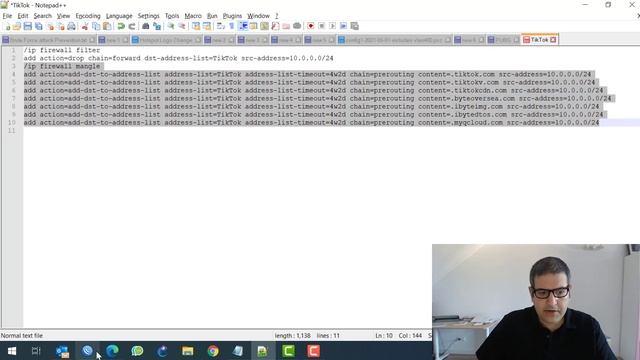 Blocking TikTok Using MikroTik RouterOS