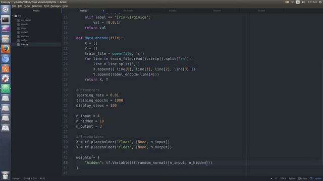 Iris Data Set Classification using TensorFlow MLP смотреть онлайн