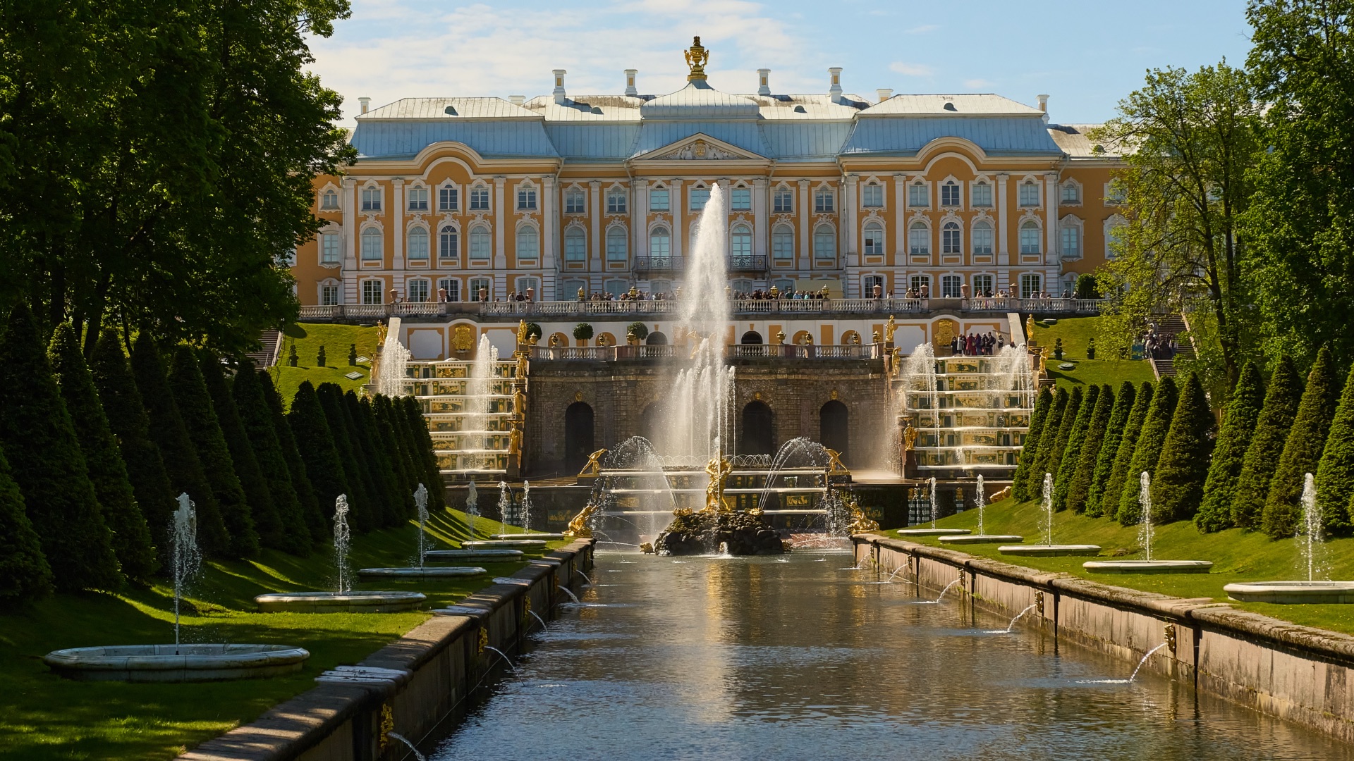 ?? Санкт-Петербург. Вторая прогулка по восхитительному Петергофу. смотреть онлайн