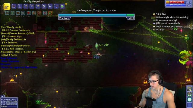 N Mod RPG Terraria 1.3 (Expert) Part 18!: PLANTERA IS OP! смотреть онлайн