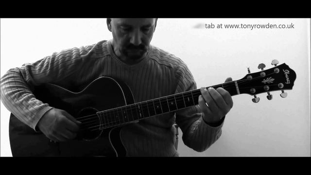 Michelle - Beatles fingerstyle - link to TAB in description смотреть онлайн