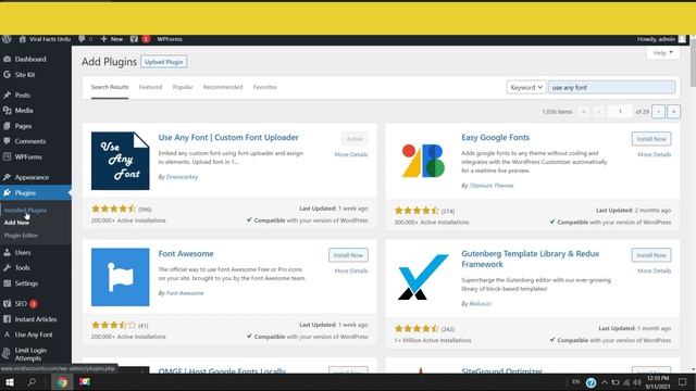 Font Optmizer In Wordpress, Use Any Font Plugins for Urdu Jameel Noori Nastaleeq смотреть онлайн