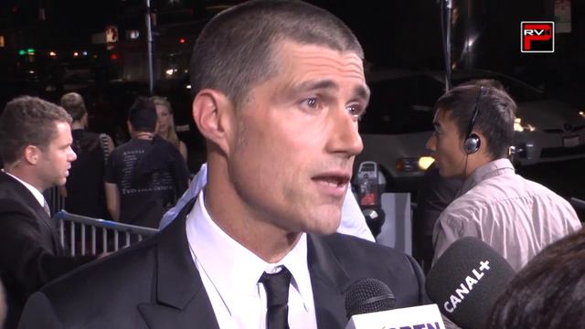 Interview of Matthew Fox at Alex Cross Premiere смотреть онлайн