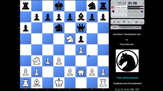LIVE Blitz Chess Commentary #35: Fischer Random - Chess 960 смотреть онлайн