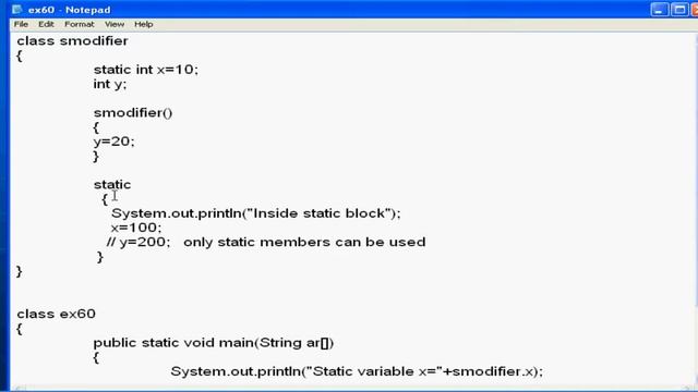 Static modifier in java - Java total Course in Telugu-Lesson 27 смотреть онлайн