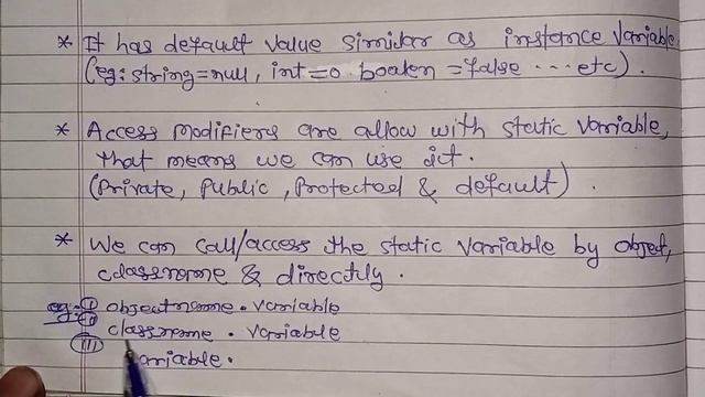 static variable in java|lec-4 | memory mapping | java static variable | AndroJava смотреть онлайн
