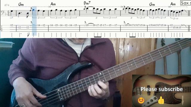 Sade Smooth Operator. Bass Cover Tabs Score Chords Transcription смотреть онлайн