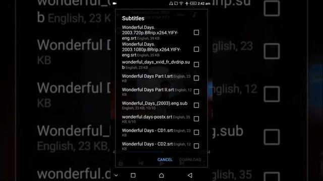 Download right subtitles of movie using MX Player on your phone смотреть онлайн