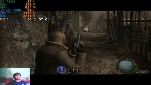 Resident Evil 4 HD Gameplay Leon (Asus X450cc 4Gb Ram Core i3 3217U Nvidia Gt 720M Gaming Test Pc) смотреть онлайн