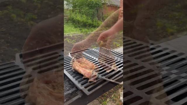 АНТРЕКОТ ? на мангале #мясо #шашлык #маринад #какприготовить #чтоприготовить #bbq #гриль смотреть онлайн