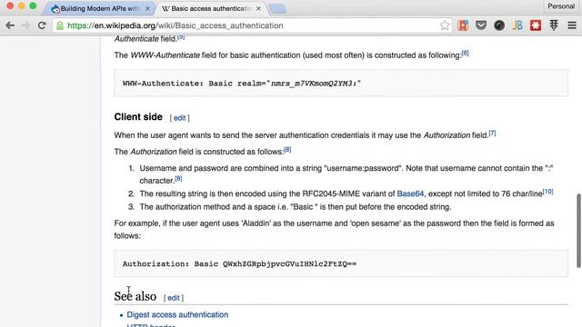 17. Basic Authentication смотреть онлайн